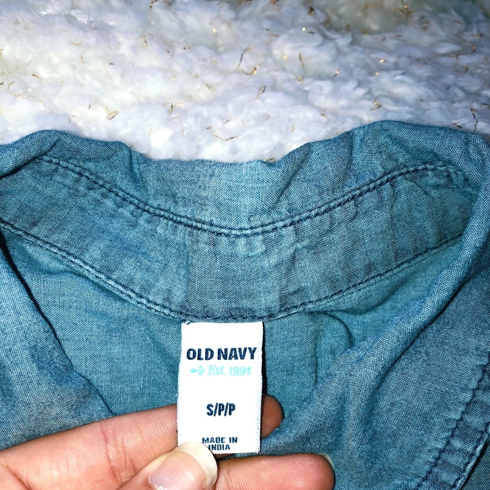 Denim button down - Picture 3 of 3